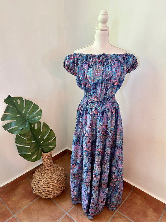 Maxi dress con manga